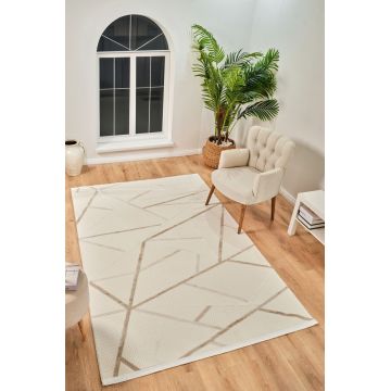 Covor (80 x 150), Boyut By005, 80x150 cm, Crem/Maro