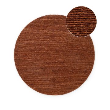 Covor maro țesut manual rotund din lână ø 200 cm Bexley Woolwich – Ted Baker