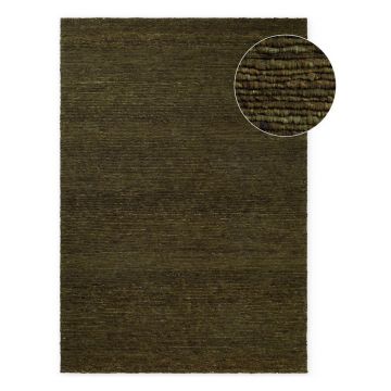 Covor verde închis țesut manual din lână 80x150 cm Bexley Woolwich – Ted Baker