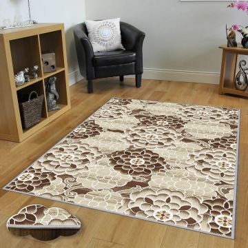 Covor, Eexfab1002, 140x220 cm, Poliester, Multicolor