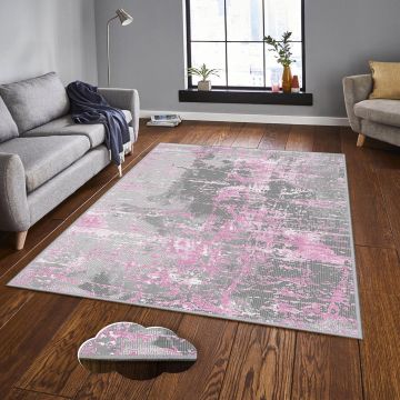 Covor, Eexfab1166, 80x300 cm, Poliester, Multicolor