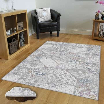 Covor, Eexfab1192, 160x230 cm, Poliester, Multicolor