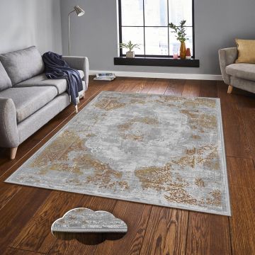 Covor, Eexfab1196, 100x150 cm, Poliester, Multicolor