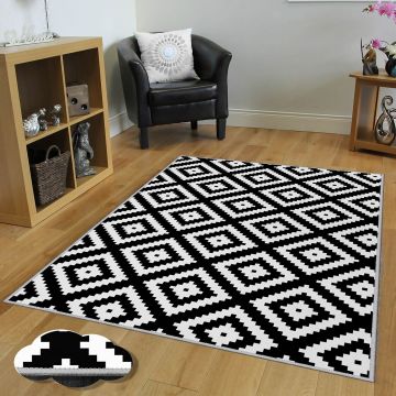 Covor, Eexfab482, 100x200 cm, Poliester, Multicolor ieftin