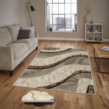 Covor, Eexfab549, 100x200 cm, Poliester, Multicolor ieftin