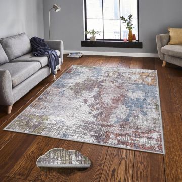 Covor, Eexfab566, 140x220 cm, Poliester, Multicolor