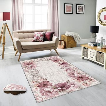 Covor, Eexfab575, 100x150 cm, Poliester, Multicolor