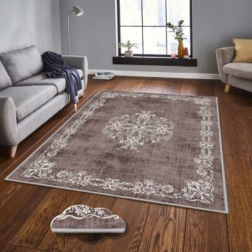 Covor, Eexfab636, 100x150 cm, Poliester, Multicolor