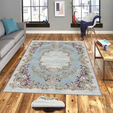 Covor, Eexfab778, 80x300 cm, Poliester, Multicolor