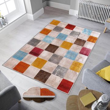 Covor, Eexfab798, 180x280 cm, Poliester, Multicolor