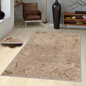 Covor, Eexfab824, 80x300 cm, Poliester, Multicolor