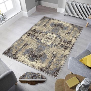 Covor, Eexfab828, 80x150 cm, Poliester, Multicolor