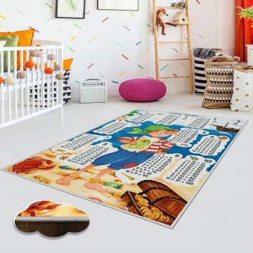 Covor, Eexfab873, 100x200 cm, Poliester, Multicolor ieftin