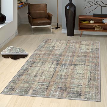 Covor, Exfab288, 100x200 cm, Poliester, Multicolor ieftin
