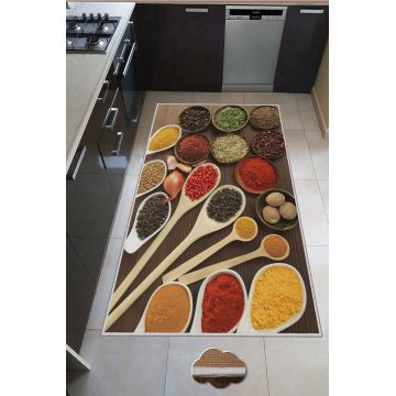 Covor, Hmnt559, 100x300 cm, Poliester, Multicolor