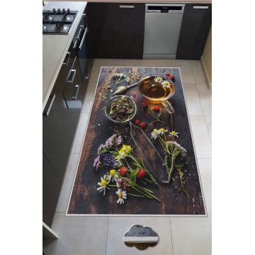 Covor, Hmnt560, 80x200 cm, Poliester, Multicolor ieftin