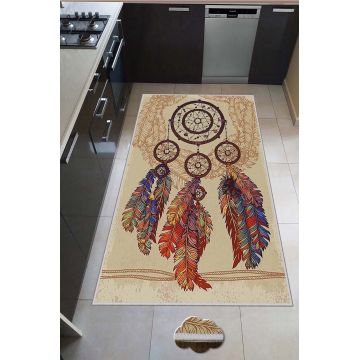 Covor, Hmnt565, 80x150 cm, Poliester, Multicolor