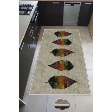 Covor, Hmnt566, 80x150 cm, Poliester, Multicolor