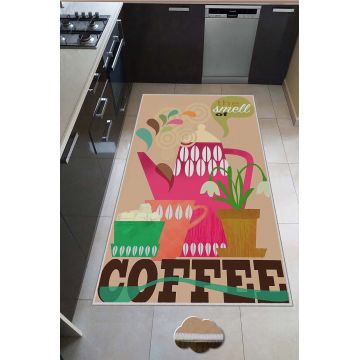 Covor, Hmnt569, 80x150 cm, Poliester, Multicolor