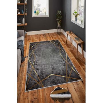 Covor, Hmnt753, 100x150 cm, Poliester, Multicolor