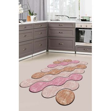 Covor, Hmnt948, 100x200 cm, Poliester, Multicolor ieftin