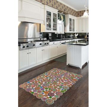 Covor, Hmnt952, 100x150 cm, Poliester, Multicolor