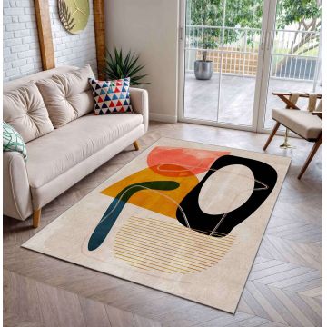 Covor, Shml1, 120x180 cm, Poliester, Multicolor