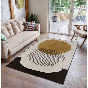 Covor, Shml4, 80x140 cm, Poliester, Multicolor