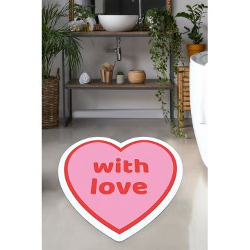 Covoras de baie, L'essentiel Maison, Welove 100, Poliester, Multicolor