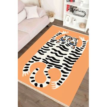 Covor, 180, 120x180 cm, Bumbac, Multicolor