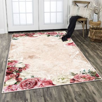 Covor, Els1814, 80x300 cm, Catifea, Multicolor