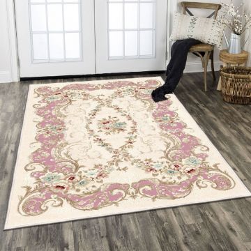 Covor, Els1837, 100x150 cm, Catifea, Multicolor