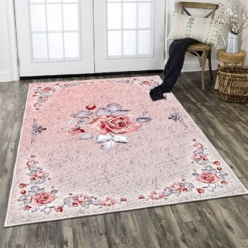 Covor, Els1849, 160x230 cm, Catifea, Multicolor