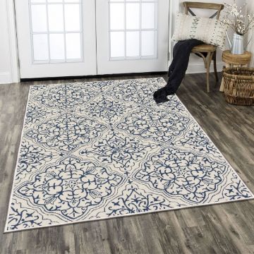 Covor, Els1906, 120x180 cm, Catifea, Multicolor