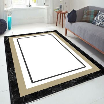 Covor, Els2279, 100x200 cm, Catifea, Multicolor