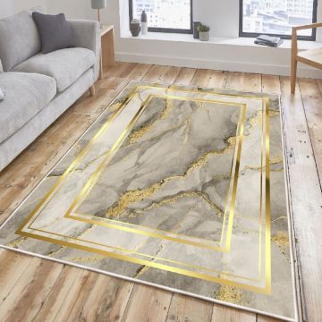 Covor, Els2418, 100x200 cm, Catifea, Multicolor