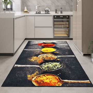 Covor, Els2456, 100x150 cm, Catifea, Multicolor
