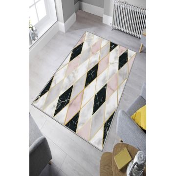 Covor, Exfab296, 100x150 cm, Poliester, Multicolor