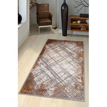 Covor, Exfab300, 80x200 cm, Poliester, Multicolor ieftin