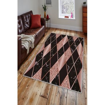 Covor, Exfab310, 80x200 cm, Poliester, Multicolor ieftin