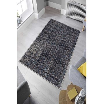 Covor, Exfab317, 100x300 cm, Poliester, Multicolor