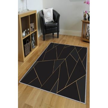 Covor, Exfab321, 80x300 cm, Poliester, Multicolor