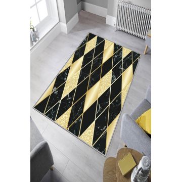 Covor, Exfab332, 80x300 cm, Poliester, Multicolor