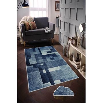 Covor, Hmnt104, 80x200 cm, Poliester, Multicolor ieftin