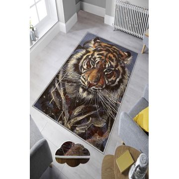 Covor, Hmnt180, 80x200 cm, Poliester, Multicolor ieftin
