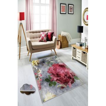 Covor, Hmnt181, 80x150 cm, Poliester, Multicolor ieftin