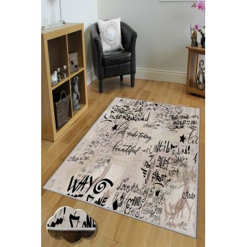 Covor, Hmnt232, 80x200 cm, Poliester, Multicolor ieftin