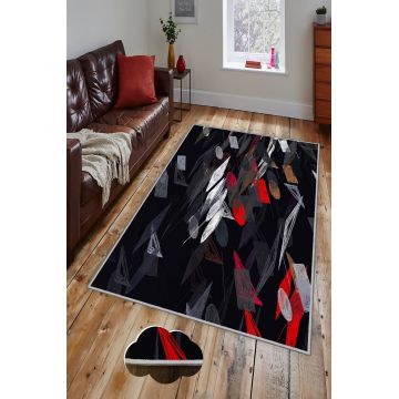 Covor, Hmnt254, 100x150 cm, Poliester, Multicolor