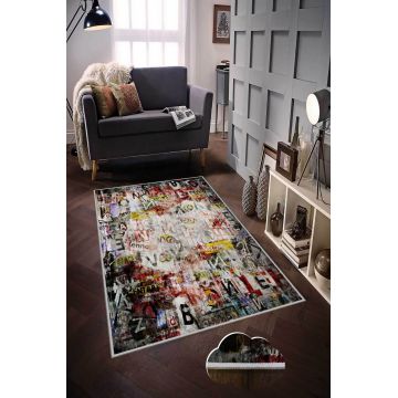 Covor, Hmnt53, 160x230 cm, Poliester, Multicolor