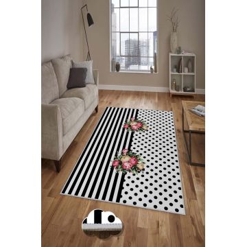 Covor, Hmnt781, 100x300 cm, Poliester, Multicolor